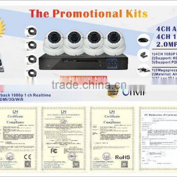 Kendom High Cost Effective 8 CH IR CCTV System Kit 960P Recording DVR AHD Bullet Cameras CMOS Sensor Indoor and Outdoor Use photo-6