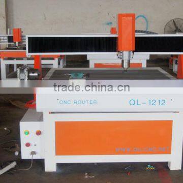 1200mm*1200mm CNC Equipment for Advertisement Rotary Cnc Plywood Machine
