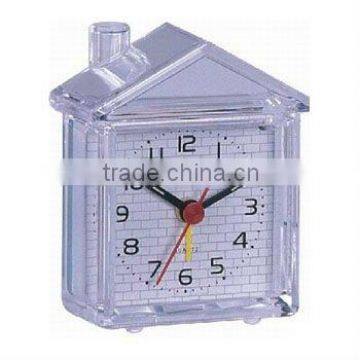 mini transparent step travelling alarm clock, Christmas gift items