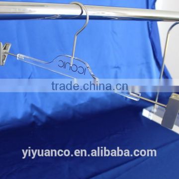 2016 Acrylic Hanger Acrylic Clothes Hanger/acrylic hanger with clips                        
                                                Quality Choice