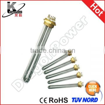 AC 120V 1650W Stainless Steel Brewer Heater Element Water Tubular Element Immersion Heating Tube Low Watt Density Heater