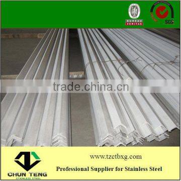 Acid Pickling AISI/JIS 304 Equal Stainless Steel Angle Bar