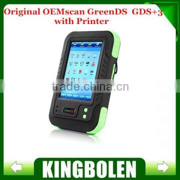 OEMScan GreenDS GDS+ 3 Professional Diagnostic Tool GreenDS Scanner One year Free Update Online 51+1 Vehicle Coverage