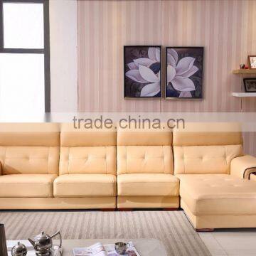 stylish and comfortable family leisure section upholostery sofa