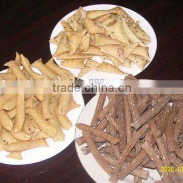 Hot sell extruded frying snacks food processing line