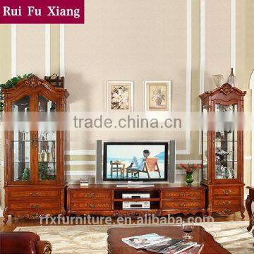Hardwood Wine and Liquor Cabinet Rack With Glass Holders for Living Room Furniture Set Z-204 photo-2