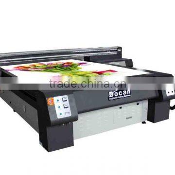 Docan Flatbed Printer at1440dpi, UV inkjet glass printer