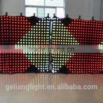 High Quality fireproof curtain / Flexible soft led decoration curtain