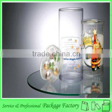 HOT Christmas unique creative plastic packaging cylinder for christmas                        
                                                Quality Choice