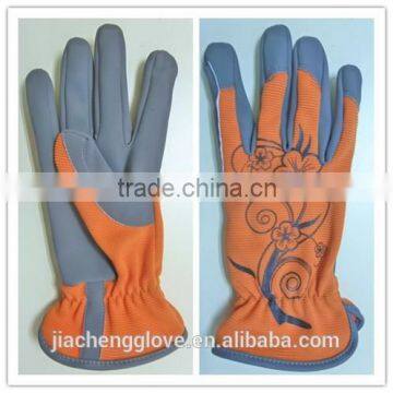 JCY-094 Synthetic Leather gloves, women gloves, gardenGloves