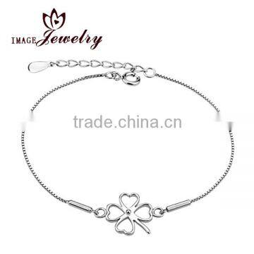 high quality silver metal chain for bracelet