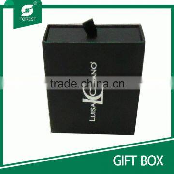 BLACK RIGID BOX WITH DRAWER photo-2