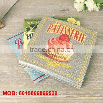 Art Design Printed Paper Napkin photo-5