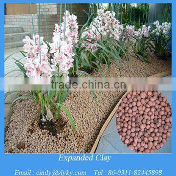 4-20mm expanded clay ceramic ball for garden decoration