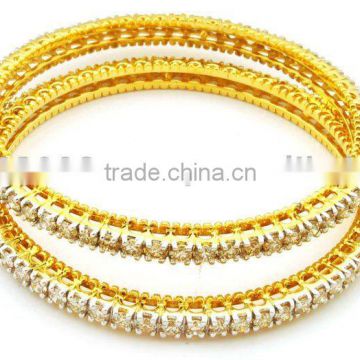 Bangles with diamonds