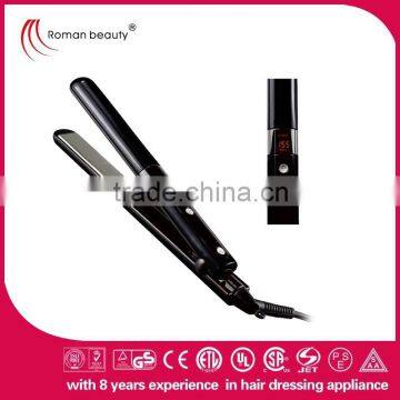 CE certification Ionic hair straightener with wet and dry and PTC heater hot salon tools hair irons