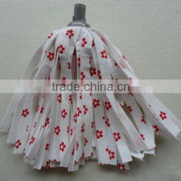 Mop heads, printed floor mop heads, floor cleaning mop heads