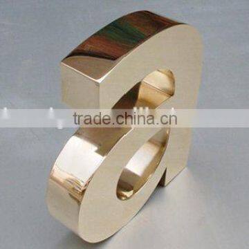 3D Stainless Steel Alphabet Sign Led Channel Letter/stainless Steel Signage photo-2