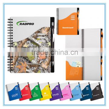 Factory price printing spiral notebook,Wenzhou