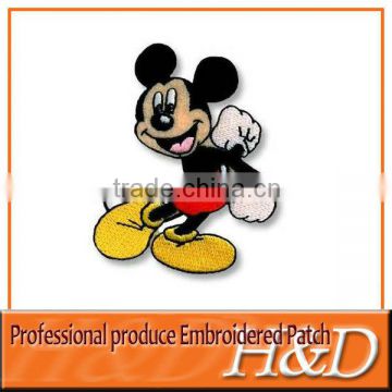 cartoon cheap woven label for clothing for sale