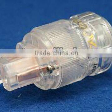 Hi-End Pure Copper Power plug Female plug
