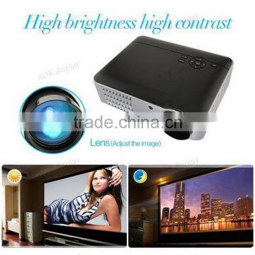 Home Theater Multimedia LCD Projector Compatible AV VGA USB HDMI TV DVD PS (Native 1280*800)