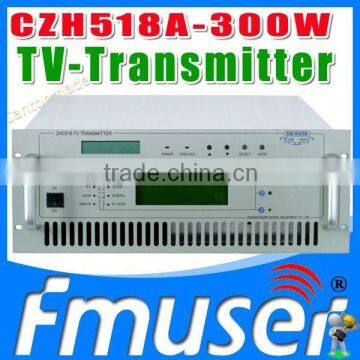 CZH6518A-300W Single-channel Analog TV Transmitter UHF 13-48 Channel low power tv transmitter