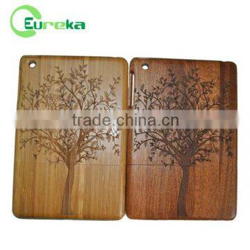 Factory price welcome custom wooden tablet hard case for IPad mini