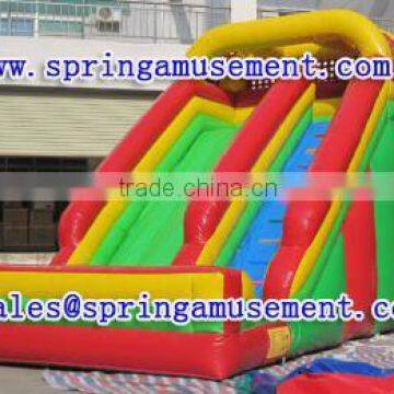 commercial giant inflatable slide for sale, PVC inflatable slide SP-SL007