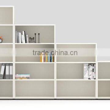 Melamine Panel Filling Storage Bookshelf With 2 Layer Modular Home Office Furniture