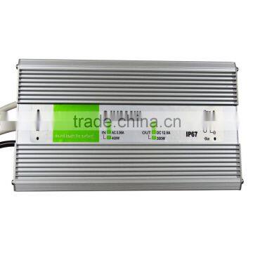 300w 24v hot sale ip67 waterproof led driver with CE and RoHs cetificate                        
                                                                                Supplier's Choice