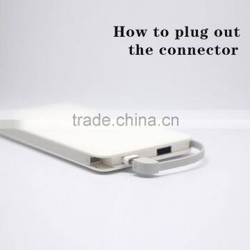2016 New Hot Selling Design Leather 10000mah Universal Powerbank