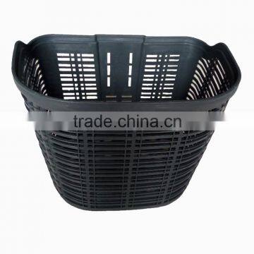 New Bicycle Bike Basket Black Bicycle Basket/front Plastic Bike Baskets photo-2