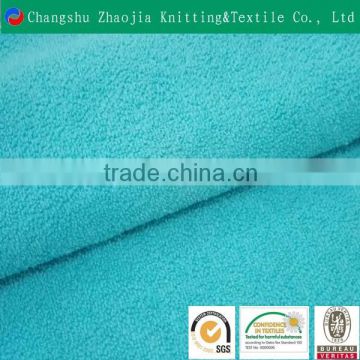 Changshu wholesale 100% polyester microfiber terry towel fabric