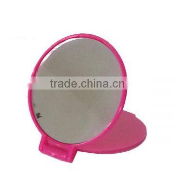 Pink color portable vanity girl hollywood makeup mirror/cosmetic mirror