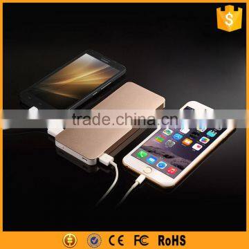 Wholesale Alibaba Dual USB Charger Power Bank 6000 mAh