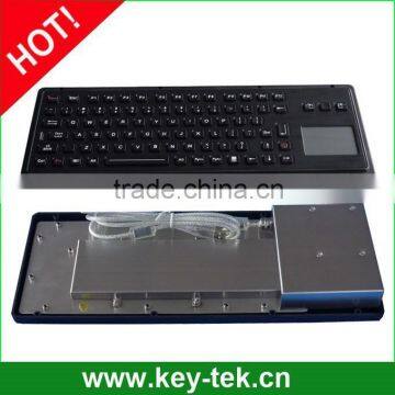 Backlit silicone keyboard/touch keyboard