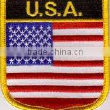 Embroidered USA Flag patches/badge