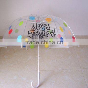 wholesale clear bubblle birdcage umbrella