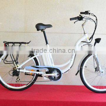 26 inch 250W brushless motor electric city bike electric bicycle