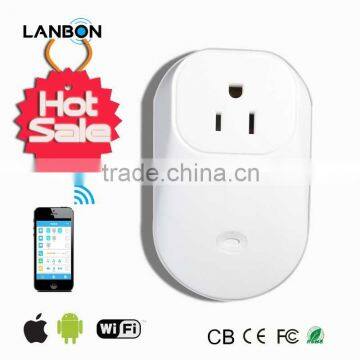 Newest wifi socket Android phone / Iphone remote control Smart socket Home Automation No host server needed