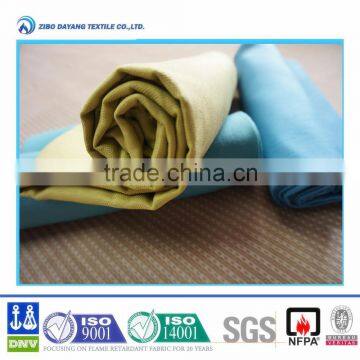 Polyester fire reistant piece dyed transportation fabric