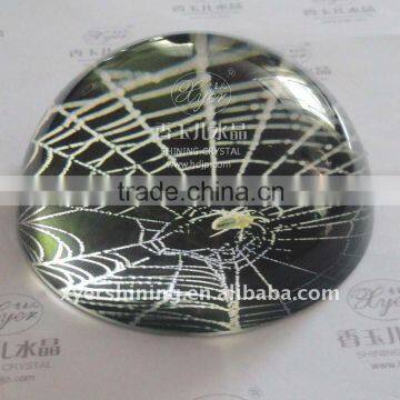 2011 new hot sale beautiful glass heart paperweight