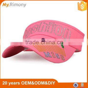 Hot sale summer women cheap sun visor hats