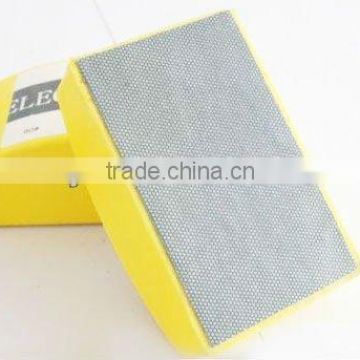 Stone and Carbide Alloy Polishing Diamond Hand Use Pads