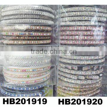 Ladies Fashion Rhinestone Plastic Hairband With Stone photo-5
