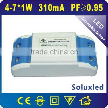 Dimming led driver 7w PC box