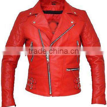 Custom Made Trendy Fashion Office Style Leather Jacket Men In Latest Design
