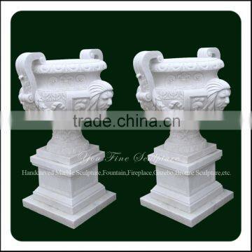 Garden Natural Marble Urns Wholesale