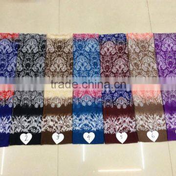Fashionable 100% Viscose Scarf 180*90 Long Design Women Scarves Ombre Bohemia Print Shawls photo-2